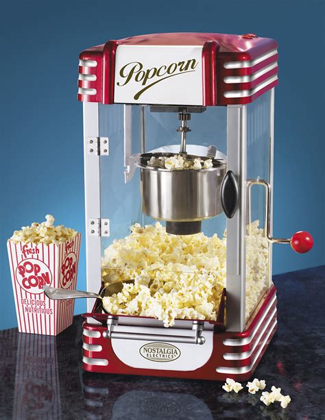 nostalgia retro popcorn maker|nostalgia popcorn maker 50s style.